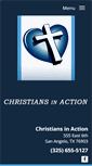 Mobile Screenshot of christiansinaction.us